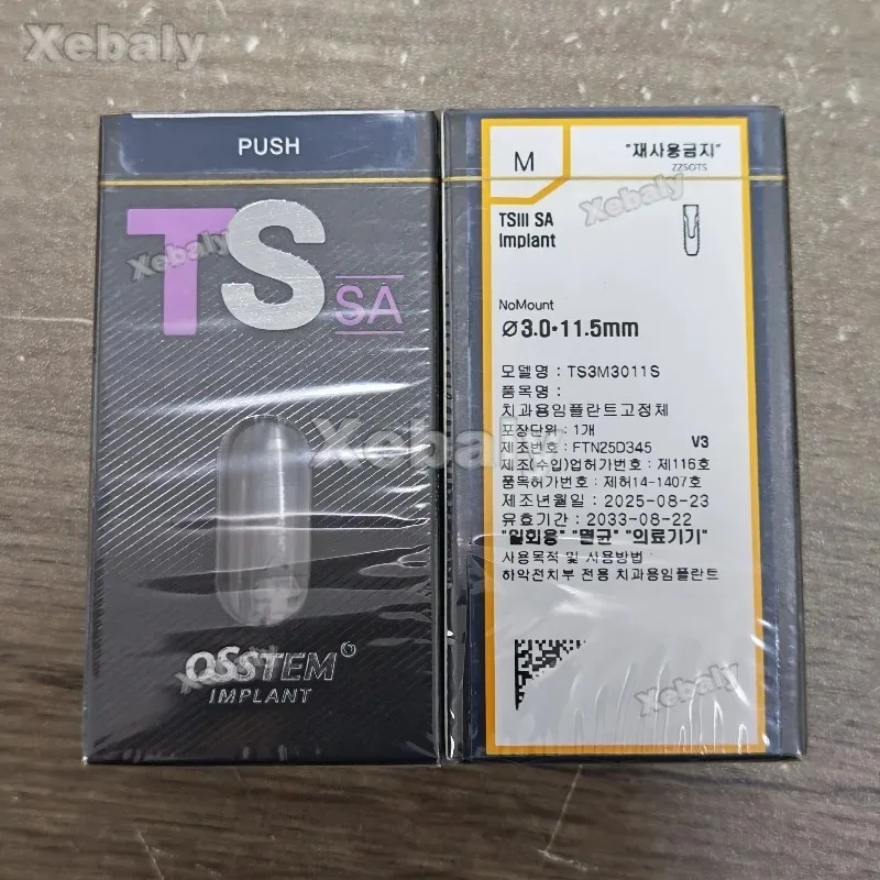 Original Oss TS System Implant Fixture Micro Mini Bone Screw Anchoring Pro Orthodontic Surgical Implant Instrument Tools