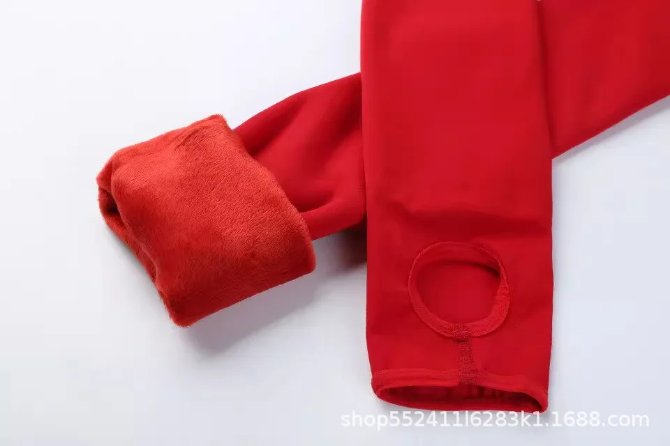 Bas d'hiver épais pour hommes et femmes, combinaison ouverte en velours rétro en soie Anti-crochet avec support fin