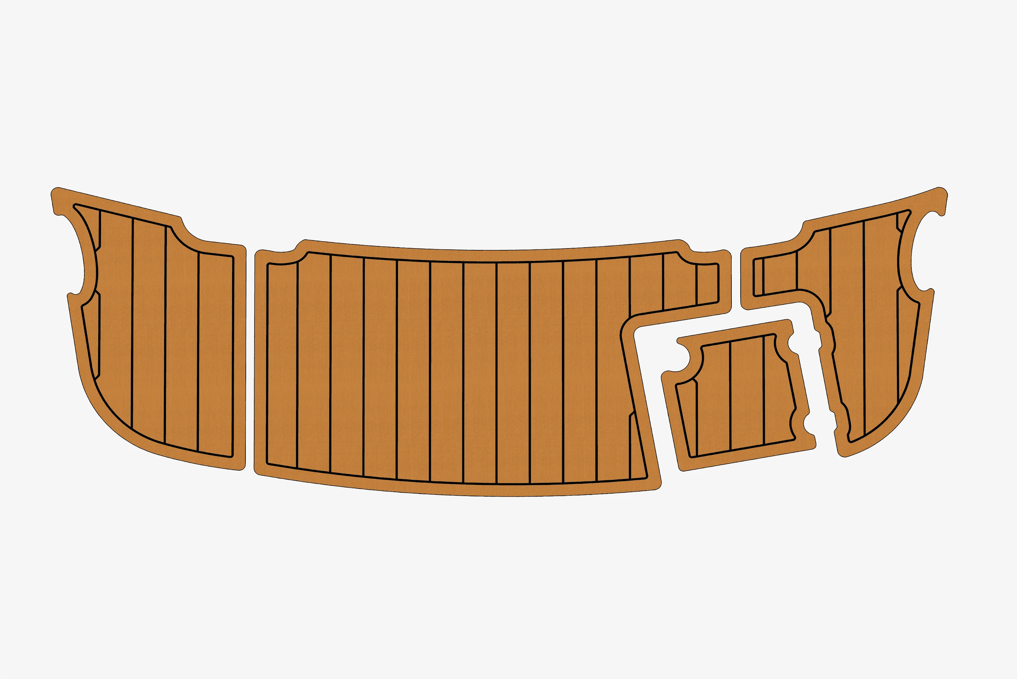 

Нескользящий коврик из морского искусственного тикового EVA-2006-2008 Chaparral 220 SSI, самоклеящаяся подушка для палубы лодки 1/4 дюйма (6 мм) для кокпита и палубы