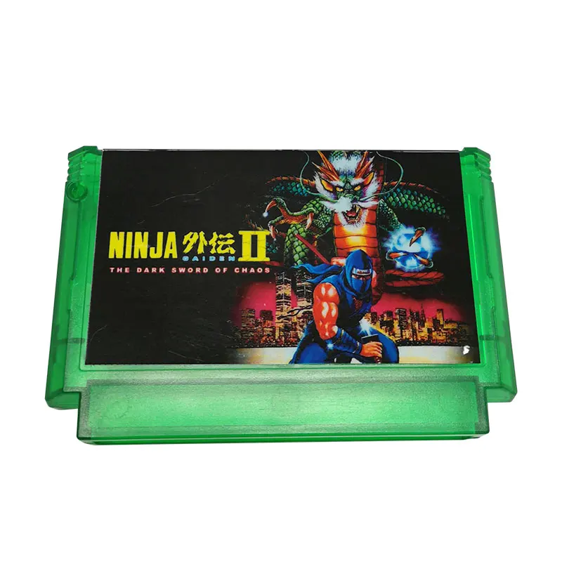 Ninja Gaiden 2-Het Donkere Zwaard Van Chaos Game Cartridge Voor 8 Bit Video Game Console