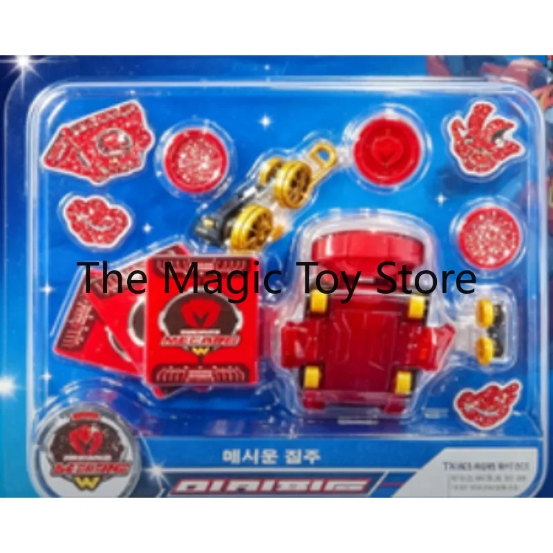 Original  Turning Mecard W Armorpit Vintage Transforming Armored Vehicle Robot Card Game Collectible Figure Model