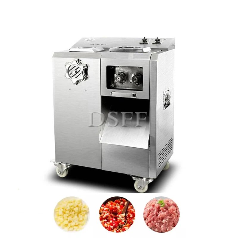 

Commercial Meat Grinder Multifunctional Stainless Steel Enema Machine 220V Beef Slicer