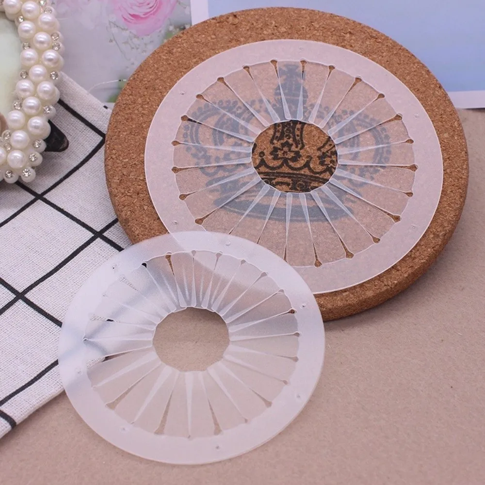 9cm 12cm 15cm Rosette Maker Ribbon Flowers DIY Ribbon Flower Making Tool Tabletop Figurines Clear Ribbon Rosette Maker