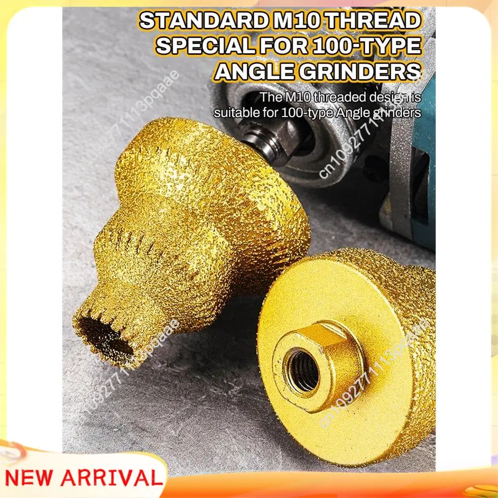 

N84R Интегрированное алмазное сверло M10 Паяное алмазное сверло для башни Плитка Камень Каменная пластина Развертывающее сверло Строительный инструмент