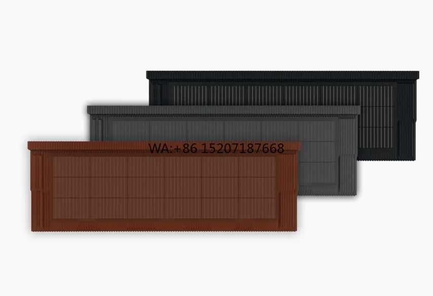Building Integrated Roofing Material Sheets Solar Panels BIPV Solar Roof Tiles Stone Coated Anti-glare Metal Roof Shingles