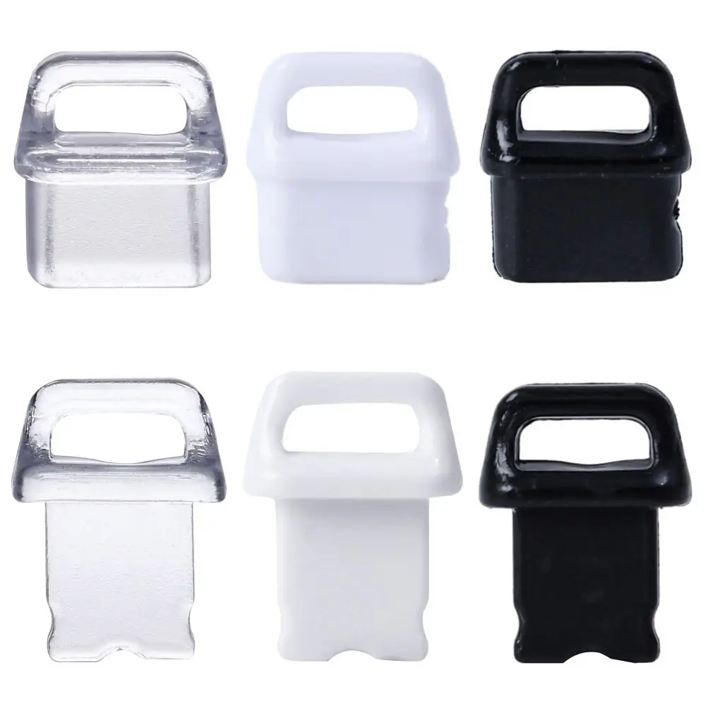 1/10Pcs Durable Mobile Phone Pendant Anti Dust Plug Charge Port Cover DIY Plugs Stopper IOS Type C Transparent Protection Cap