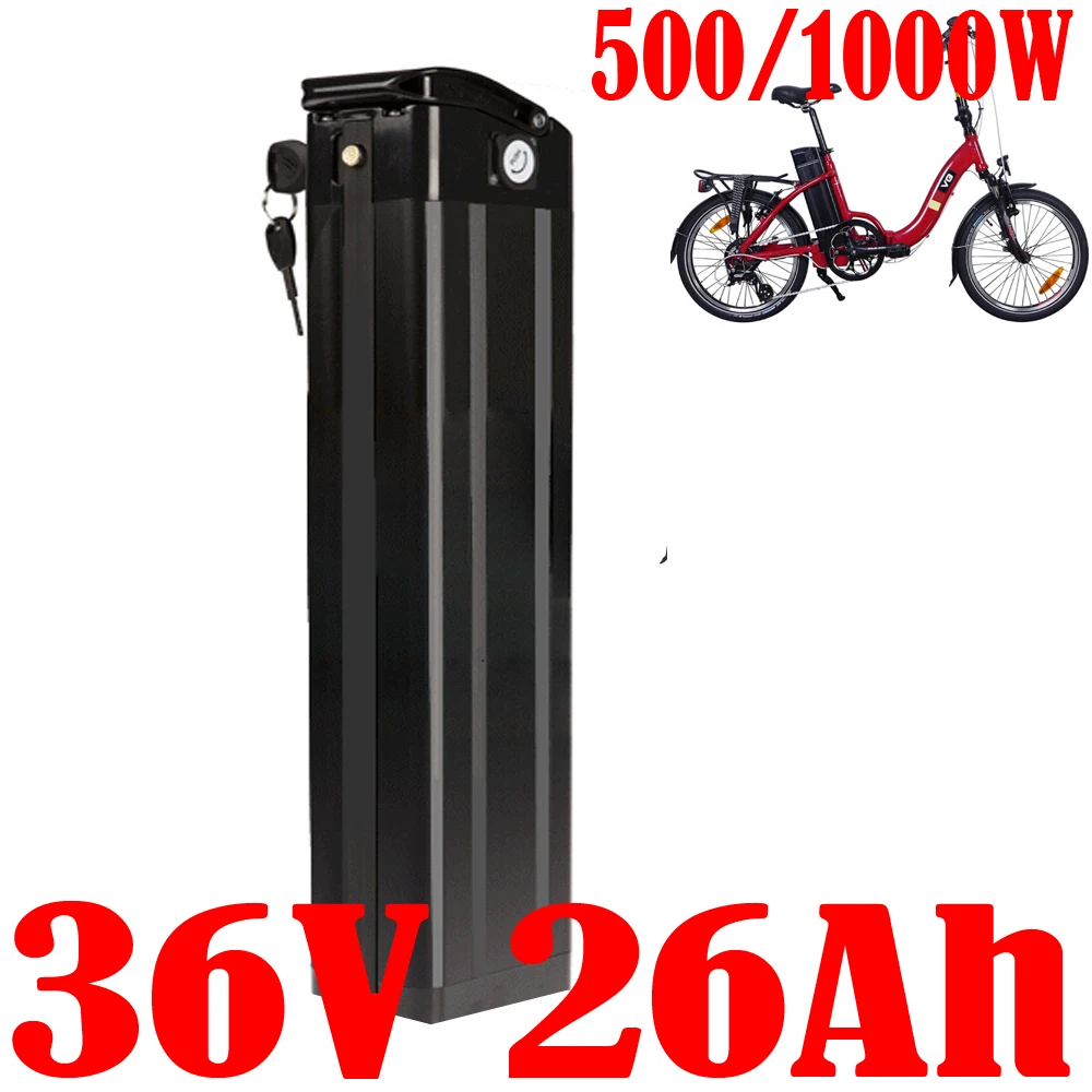 36V Electric Bicycle Battery 36V 25Ah Electric Bike Battery 36V 25Ah 20Ah 18Ah 15Ah Lithium Battery 36V 500W 1000W eBike Motor.