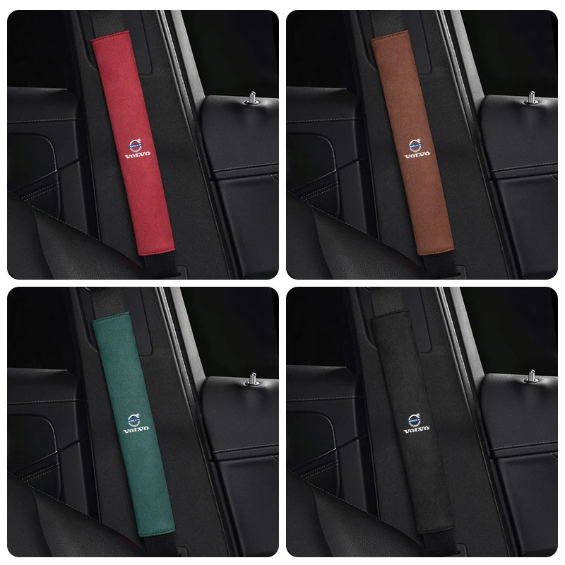 مقعد السيارة حزام غطاء الكتف وسادة اكسسوارات السيارات لفولفو XC90 V90 V60 XC60 V40 S80 S60 S90 C40 XC40 V70 XC70 C30 C70 EX90 Rde