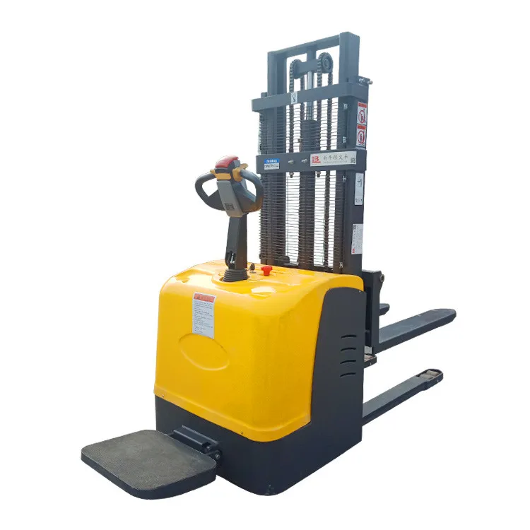 Customizable Lift Height Electric Stacker 2000kg Walkie Pallet Stacker Battery Operated Cargo Handling Tool