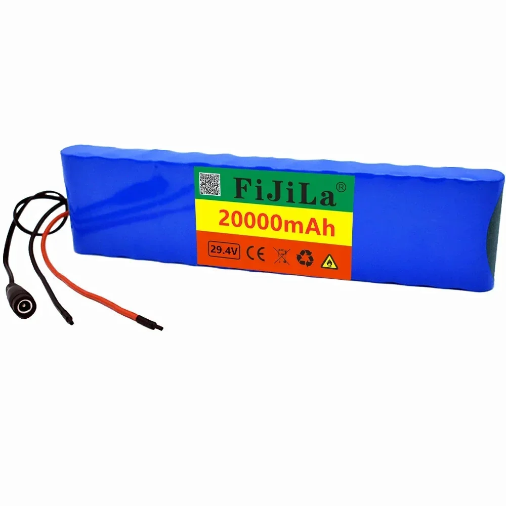 29,4 V 20Ah 7S 2P 18650 li-ion akku 29,4 v 20000mAh elektrische fahrrad ciclomotor Ausgleich rodillo + cargador 2A