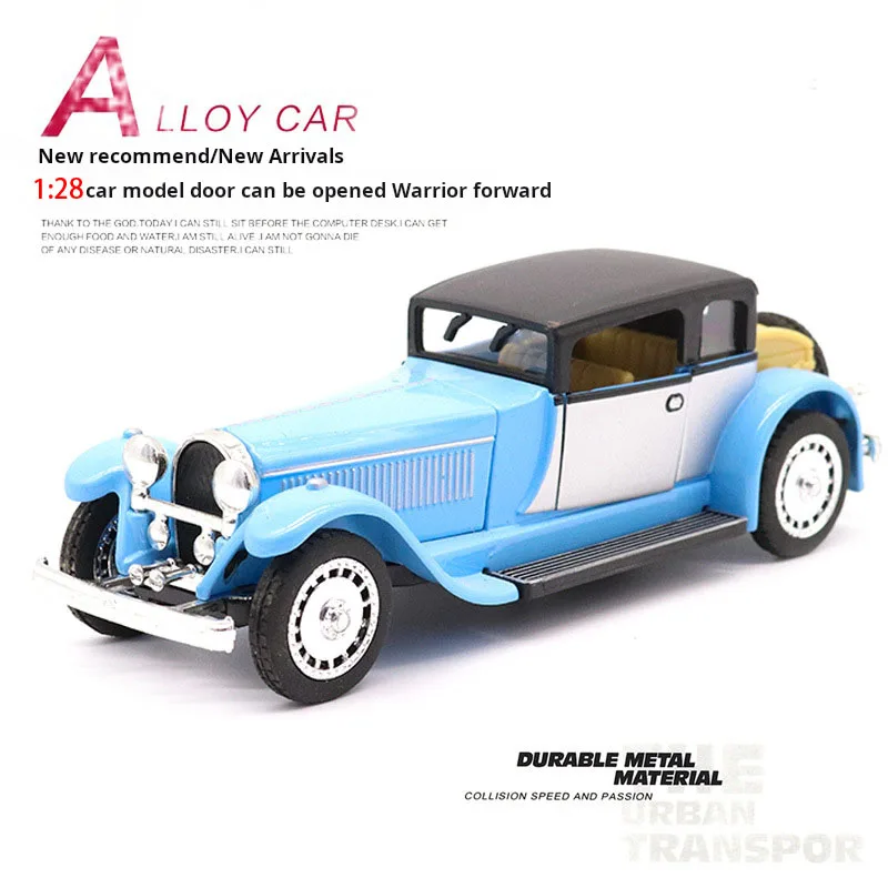 1:28 Car Model Super Classic Pull Back Toy Car Educational Collection Door Open Car Model Gift Gift Car for Audi