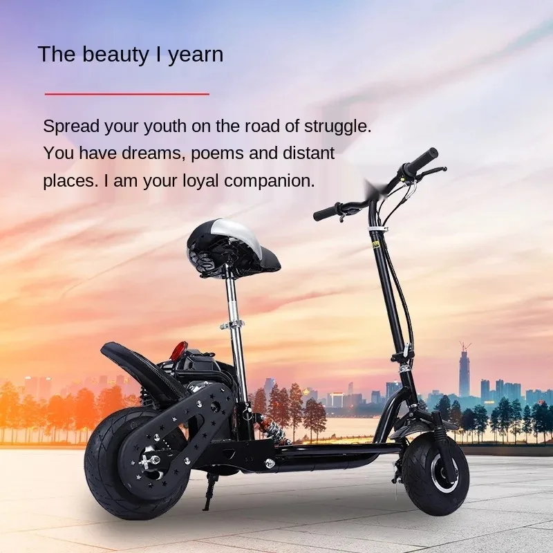

【Brand New】 High Quality X5 Mountain Scooter 2-Stroke 49CC 50CC G as Scooters