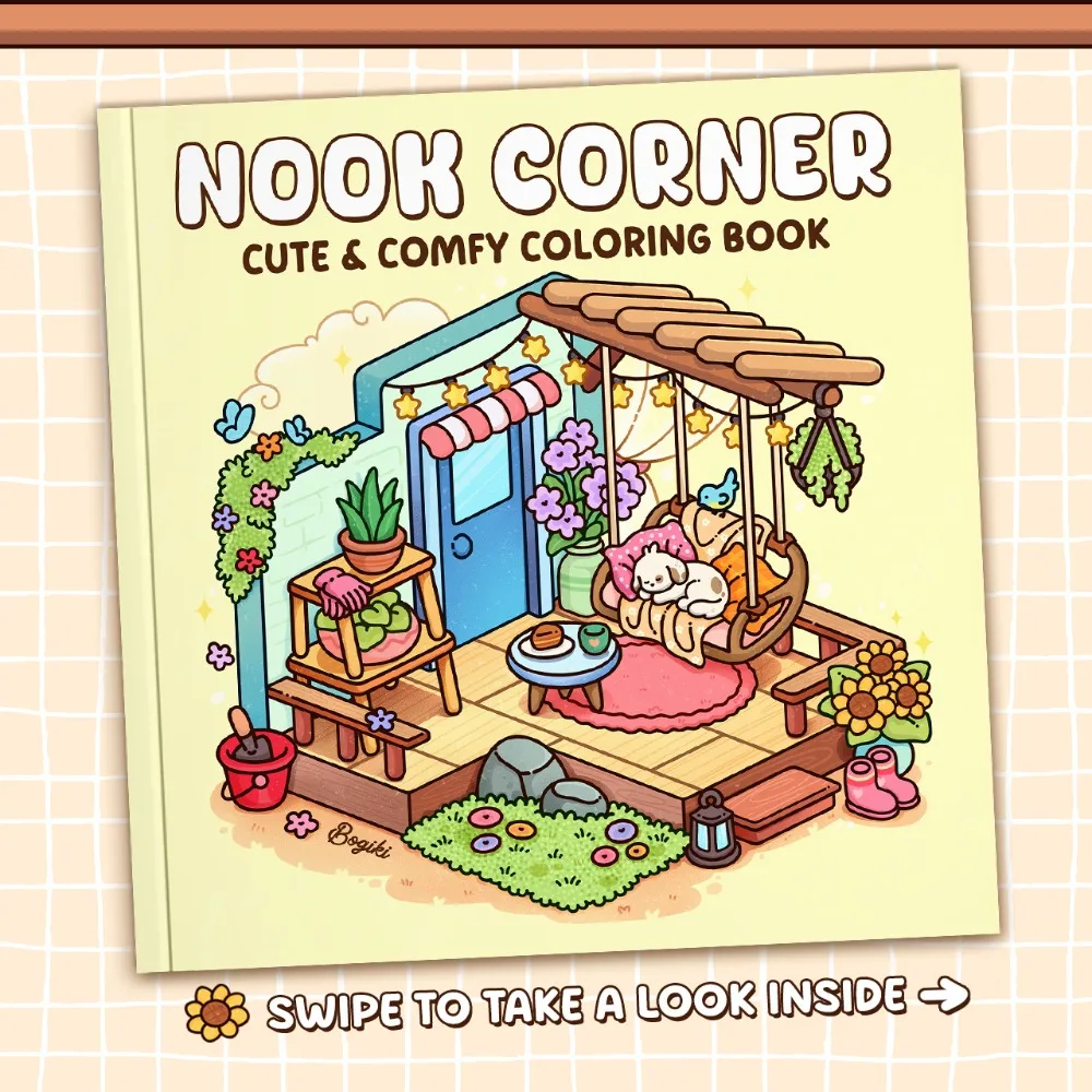Funny Cartoon Coloring Book Stress Relief Painting Gift Graffiti Painting Book Educational Paperback for Adults And Teens