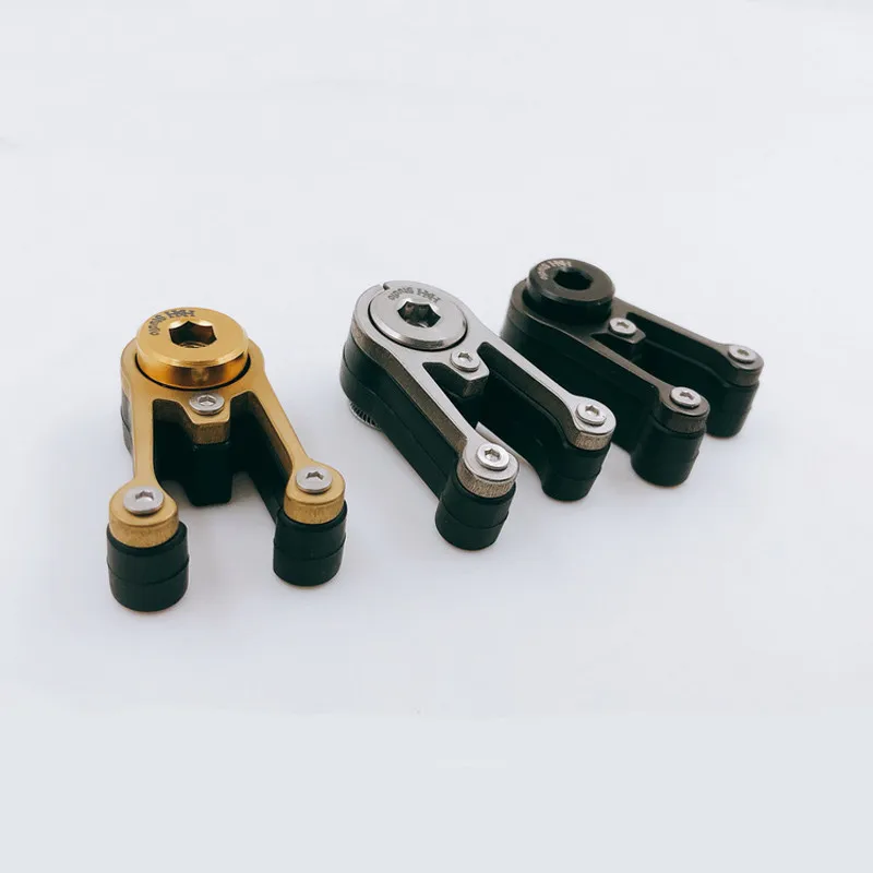 H&H catcher for Brompton Folding Bike Head Tube Fixing Tool Bicycle Front Fork Titanium + Carbon Steel Headtube Fixed