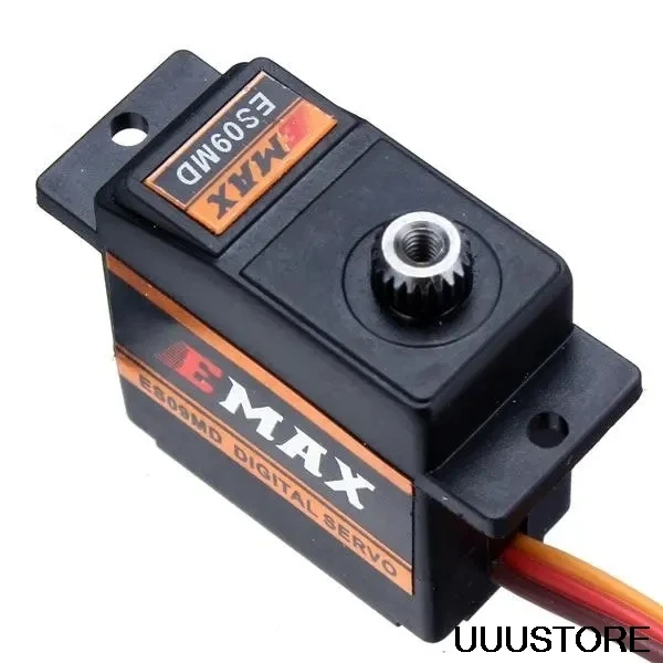 Original EMAX ES09MD Metal Digital Servo 14.8g Waterproof Servo with Gears for RC Car Helicopter Boat Airplane Accessories