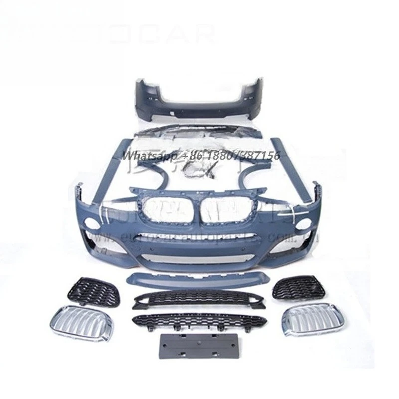 

X3 Upgrade Body Systems Car Body Kit for X3 F25 MT Style pp Material Car Bumpers Sport Style Kits for F25 X3 14y~
