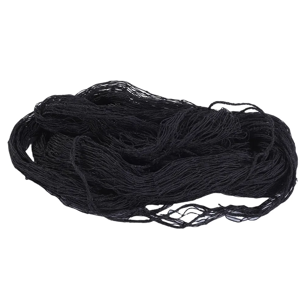 Heavy Duty PE Baseball Backstop Net Black 3x3m Baseball Netting Barrier Sports Practice Net Sports Practice Session