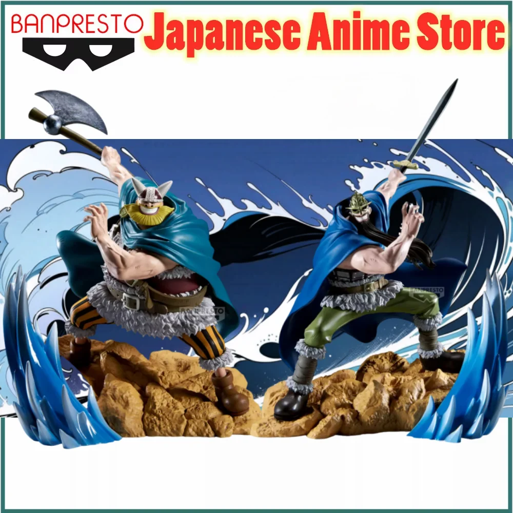 

Original Banpresto One Piece Anime Dorry & Brogy Anime Figure Action Figurine Model Figuarts Collector Toys Decoration