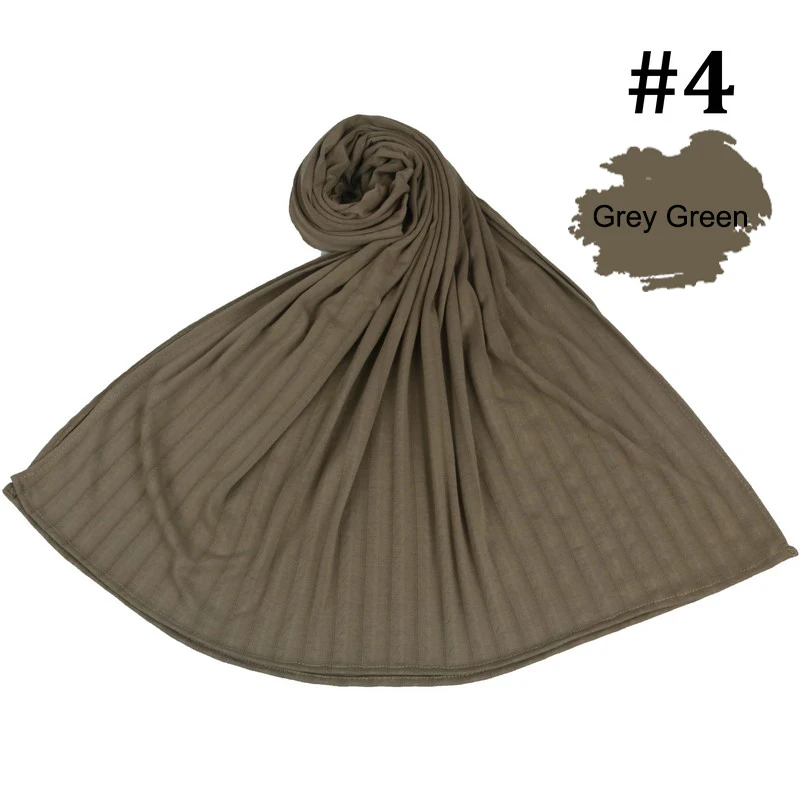 Cotton hijab xwzz jersey women plain scarves  for Netherlands Muslim head shawl