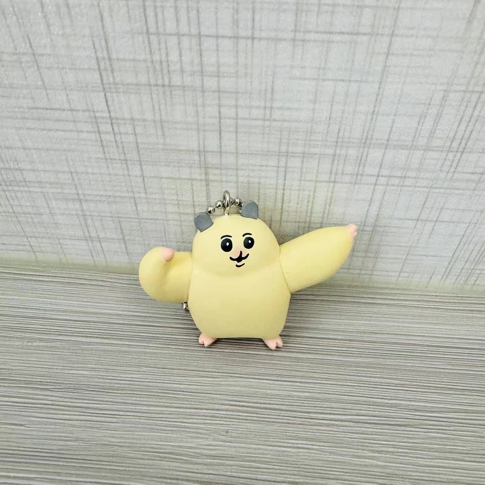 Original capsule toys Muscular Ham-chan figure mascot cute kawaii