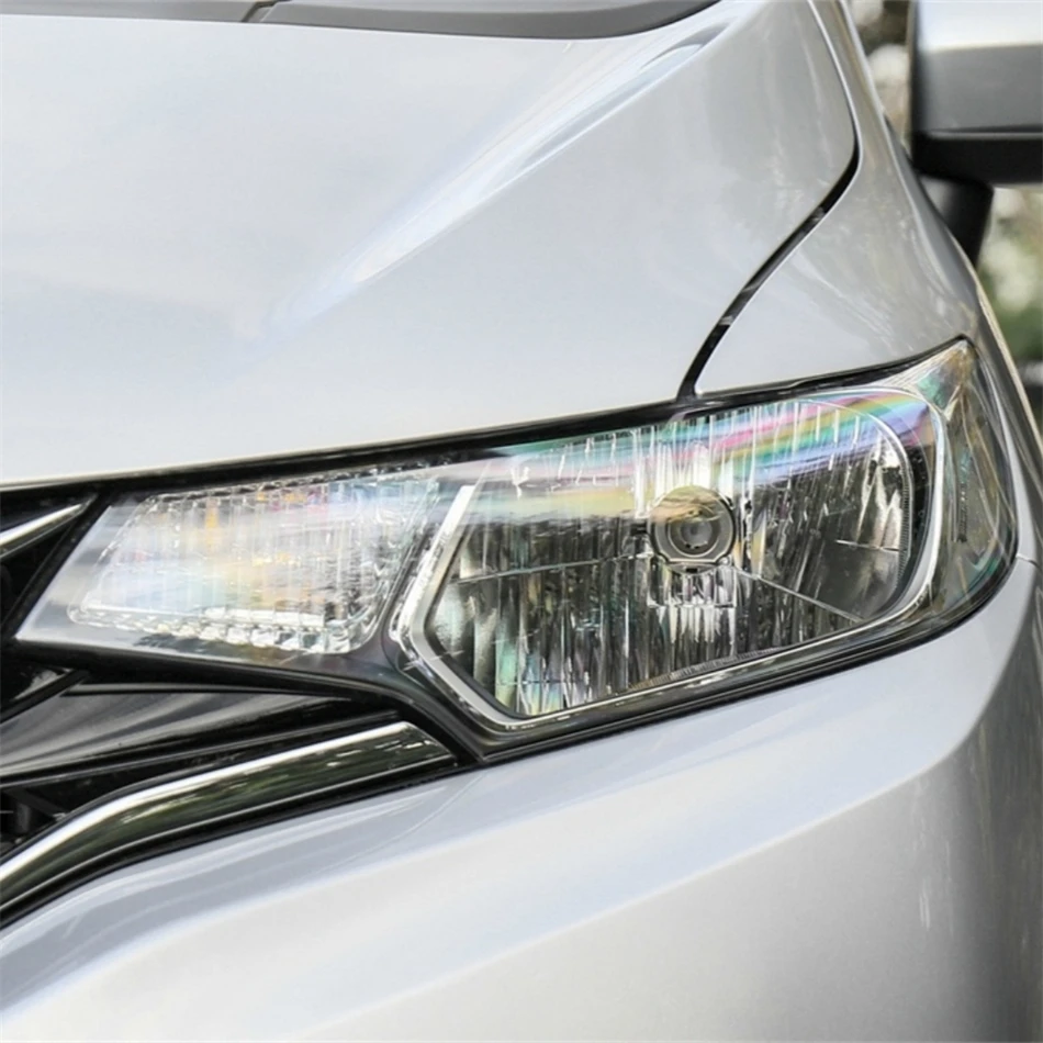 For Honda Fit 2014 2015 2016 2017 2018 Car Gadgets Lampshade Cover Headlight Cover Car Front Headlight Lens Cover Lights Shell