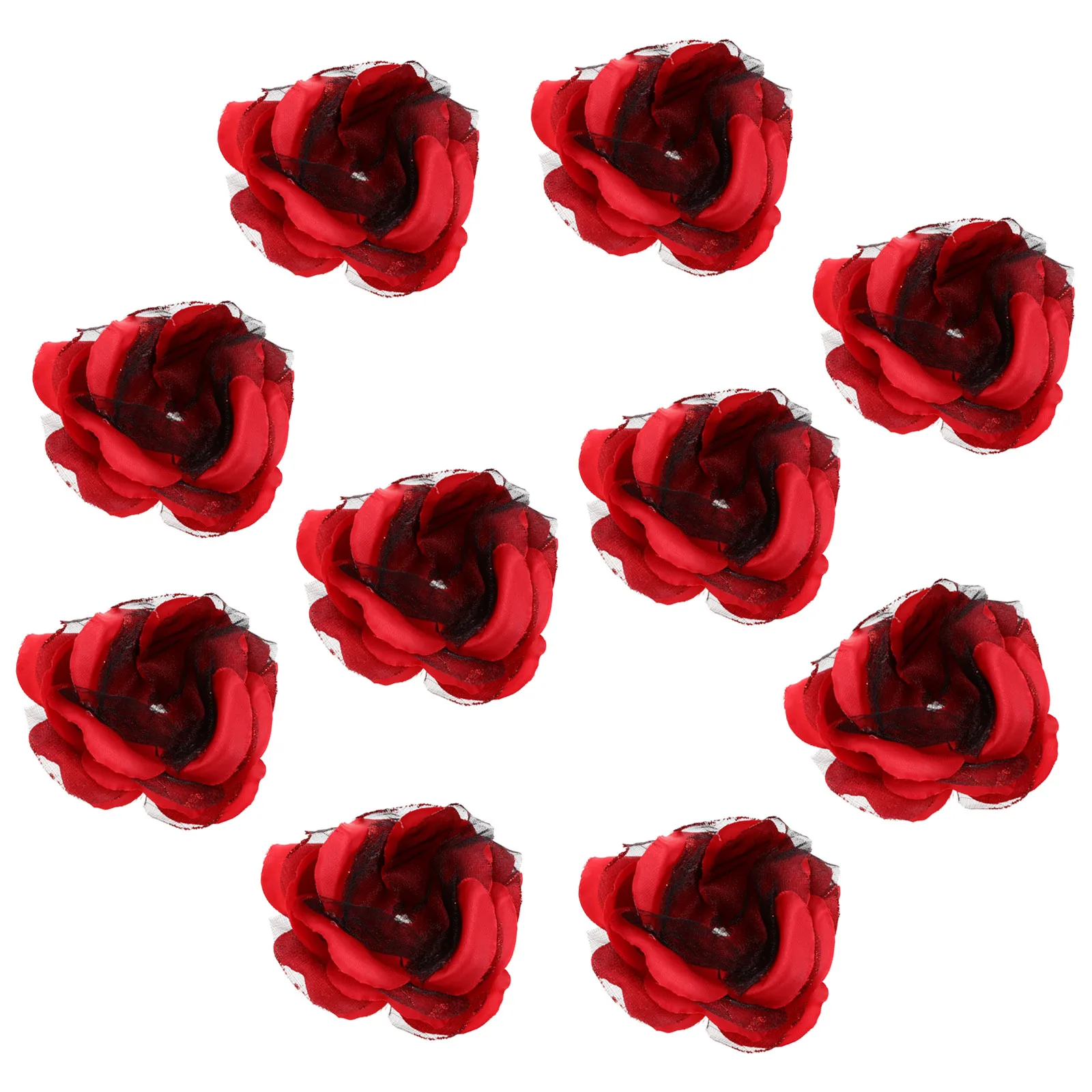 

10Pcs Rose Petal Wrappers Chocolate Wrappers Candy Packaging Random Color Elegant Wedding Party Favor Decoration