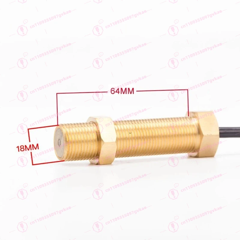 engine-magnetic-speed-sensor-m18-screw-brass-speed-transducer
