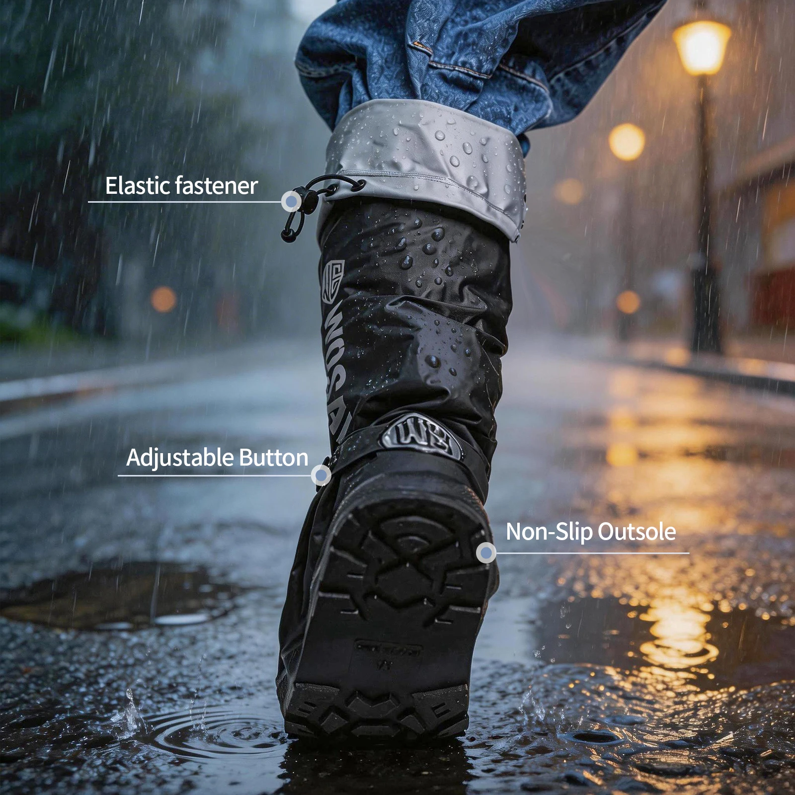 WOSAWE WOSAWE ผ้าคลุมรองเท้ากั - Cycling Commute Shoes บทวิจารณ์และราคา