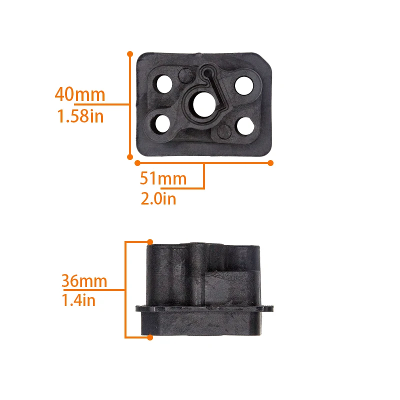 Lawn Mower Grass Trimmer  Brush Cutter Carburetor Intake Manifold Pipe For Honda GX22 GX25 GX31 139F Engine Garden Tools