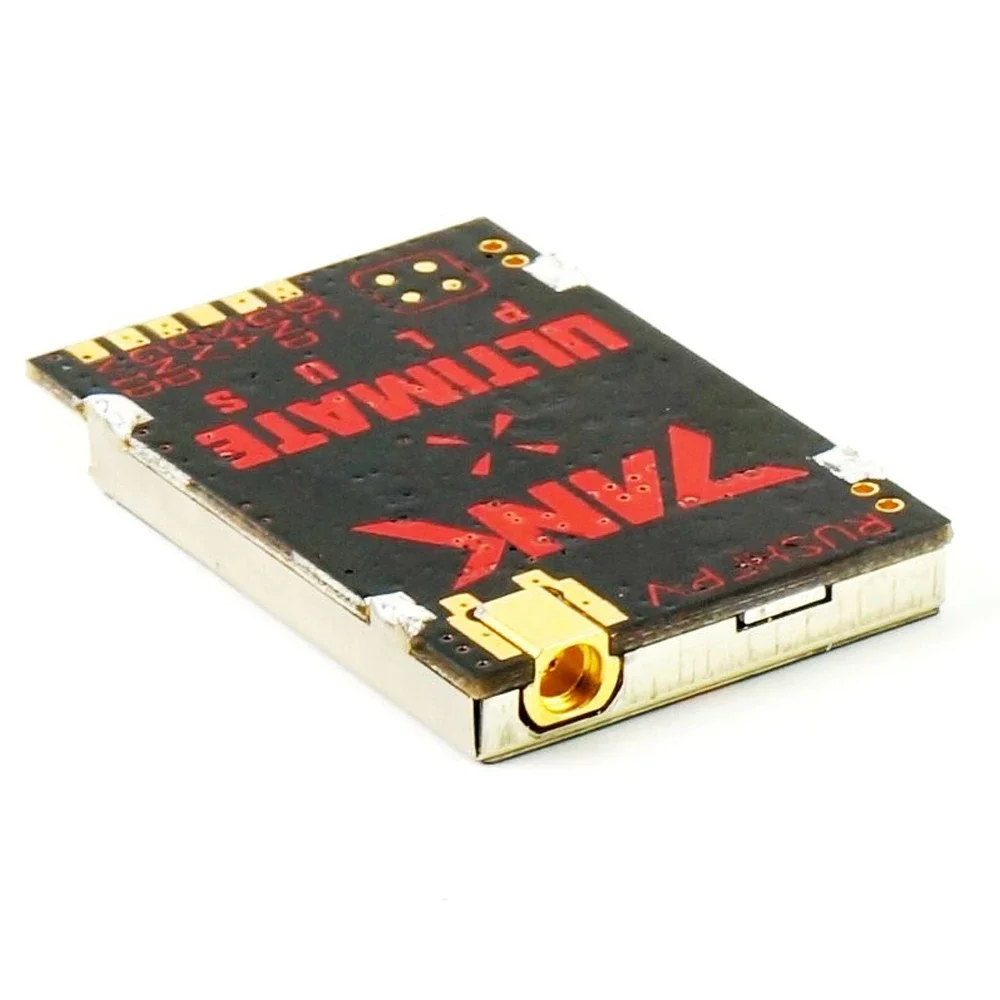 RUSH TANK Ultimate PLUS 7-36V 5.8GHZ 48CH/37CH Pitmode/25mW/200mW/500mW/800mW Video Transmitter VTX Description: 1. The RUSH Ta
