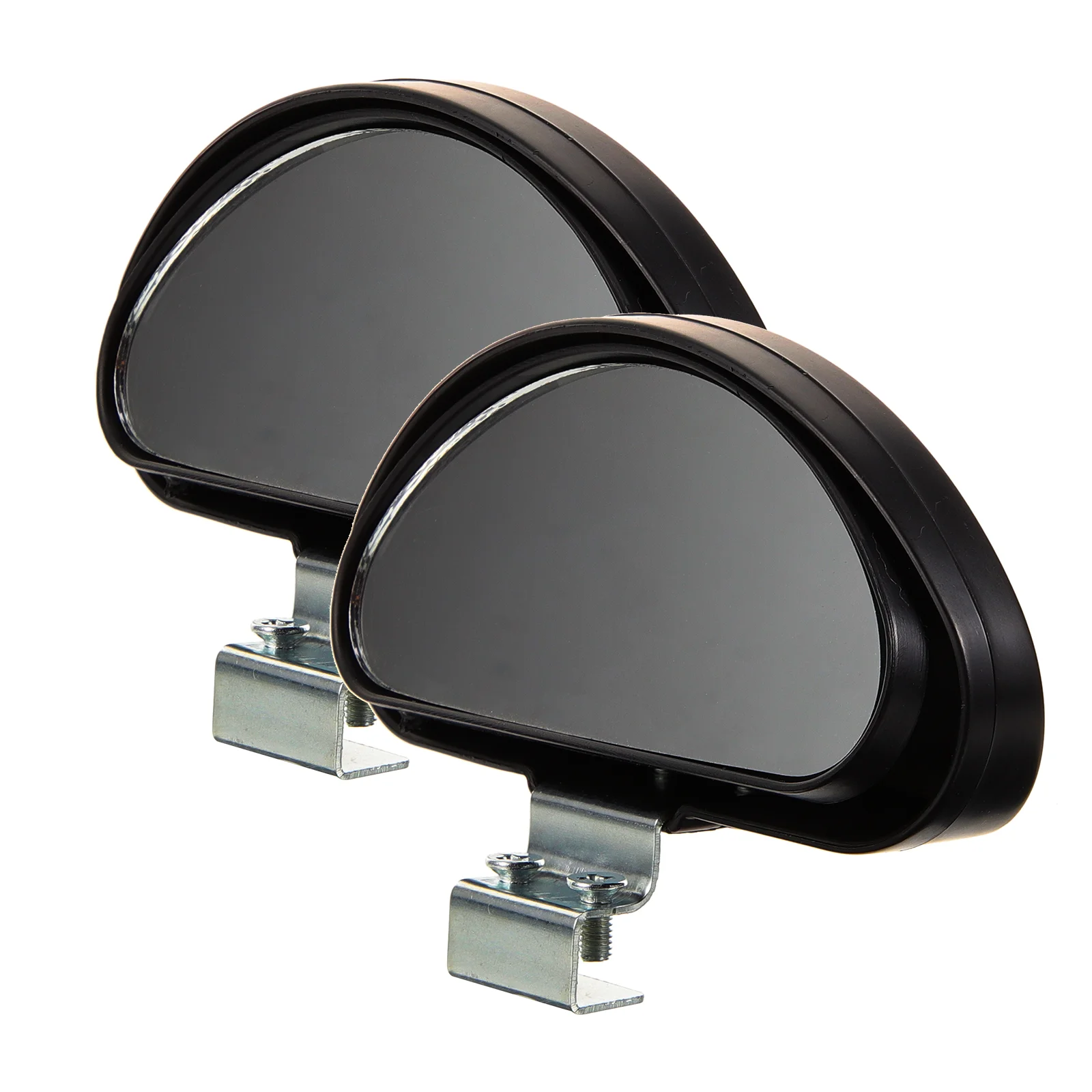 

2 Pcs Car Auxiliary Mirror Rearview Upper 080 Reversing Reflective Additional for Blind Spot Camera Mirrors