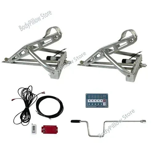 Electric Trailer Outrigger RV Jack Balance  Stabilized  Support Modified Accessories 12V