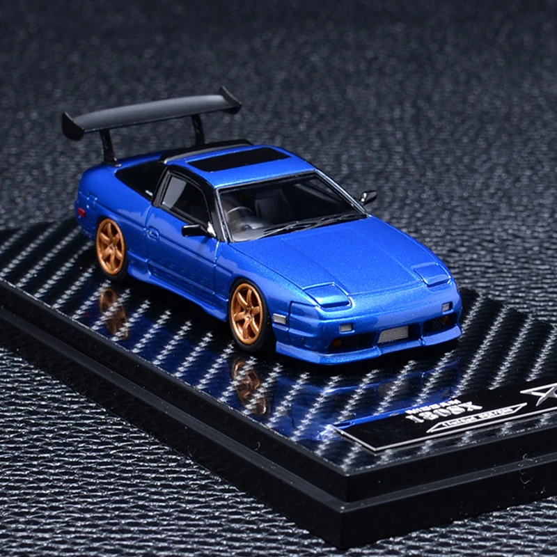 404 Error Diecast Alloy 1:64 Scale 180SX Modified Limited Edition Sports Cars Model Adult Toys Classics Souvenir Gifts Display