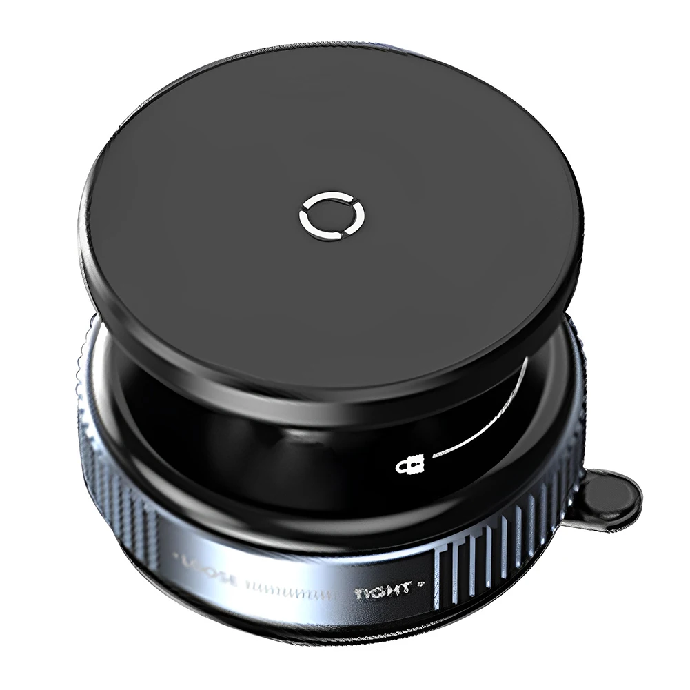 ل Magsafe حامل هاتف السيارة المغناطيسي فراغ 360 °   حامل هاتف محمول قابل للدوران، حامل مغناطيسي للسيارة لهاتف iPhone 12-16 الذكي