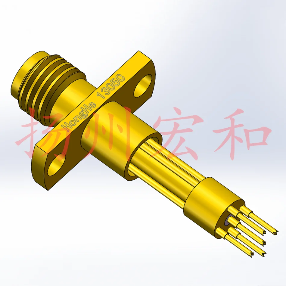 1305C SMA Five Pin Test Head Spacing 1.6 Small Five Claw Probe RF RF Test Head High Frequency