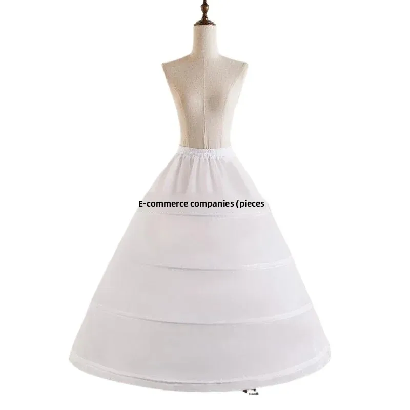 ثوب الزفاف هيكل السمكة Understructure الخصر Cinched طويل نمط جديد فستان الزفاف كارمن بطانة تنورة اضافية كبيرة الحجم #1