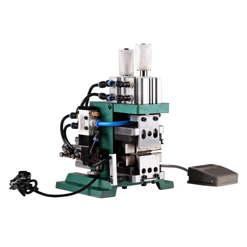 Automatic computer wire stripping machine Multi-core wire JW-3FN Vertical core wire stripping and twisting machine