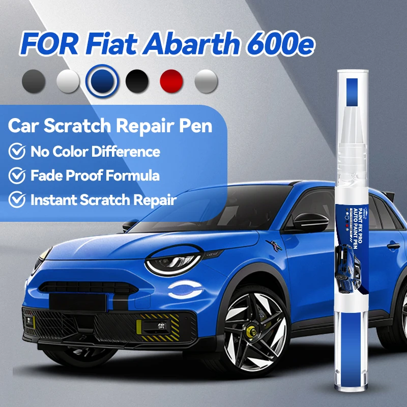

Специализированная ручка для ремонта автомобильной краски для FIAT Abarth 600E 2024-2025: аксессуары для устранения царапин, красный, 159 белый, зеленый