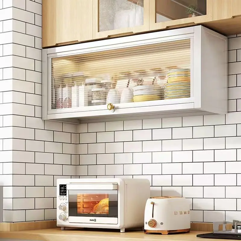 

Kitchen seasoning rack wall mounted hanging condiment storage below household wall non punching shelf