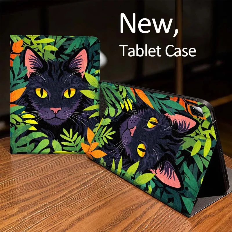 

Чехол с узором из листьев тропического гибискуса для планшетов Xiaomi Mi Redmi Pad 2, 4, 5, 7S, 6S, 6, 7, 8 Plus, SE, Pro, K 2025, 8.7, 11 дюймов