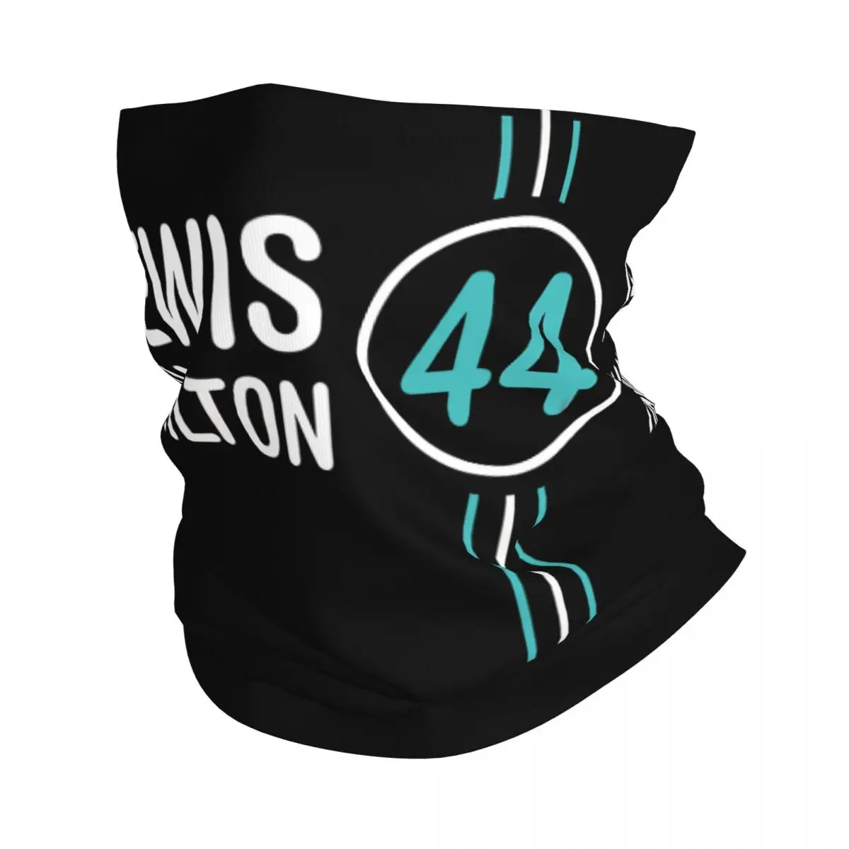 Lewis Hamilton F1 Headband Neck Cycling Tube Scarf Bandana Gaiter All Seasons Unisex