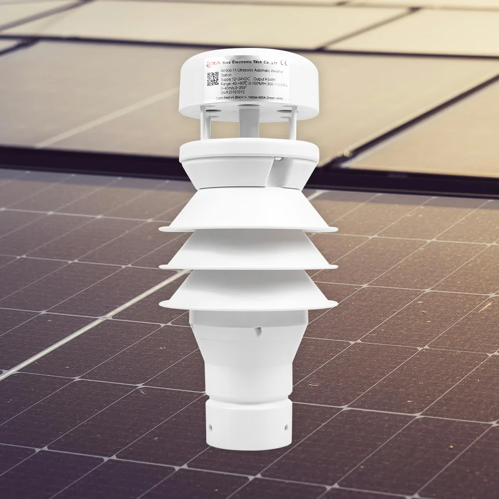 

3/4/5/6/7/8/9 in 1 Highly Accurate Intelligent Waterproof Measures Wind Speed Direction Humidity PM10 Ultrasonic Weather Station