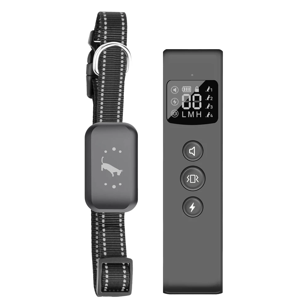 

1000ft Dog Training E-Collar Rechargeable Shock Trainer 3 Modes Beep Vibration Shock Dog Anti-barking Collar for All Brand Dog