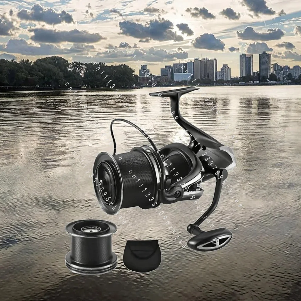 New Lightweight 10000 Series Spinning Reel with Magnesium Alloy Body 12000 Spare Spool Freshwater Bait Casting Carp Fishing Reel