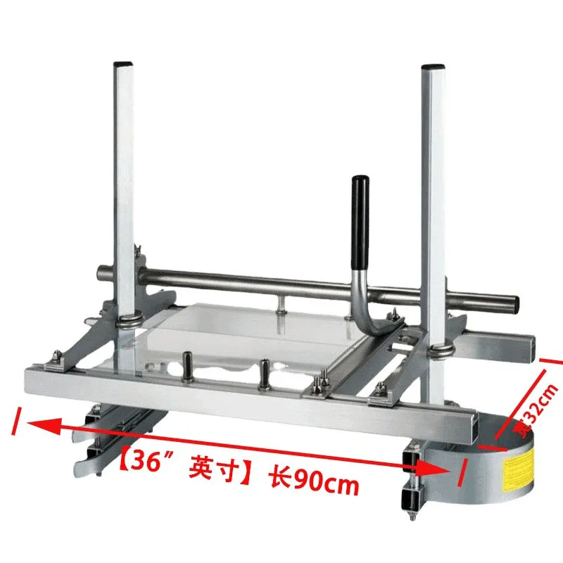 16/24/48 Inch Professionele Open Frame Elektrische Zaagfrees Geleidebalk Diy Hout Snijgereedschap Draagbare Houtzaag