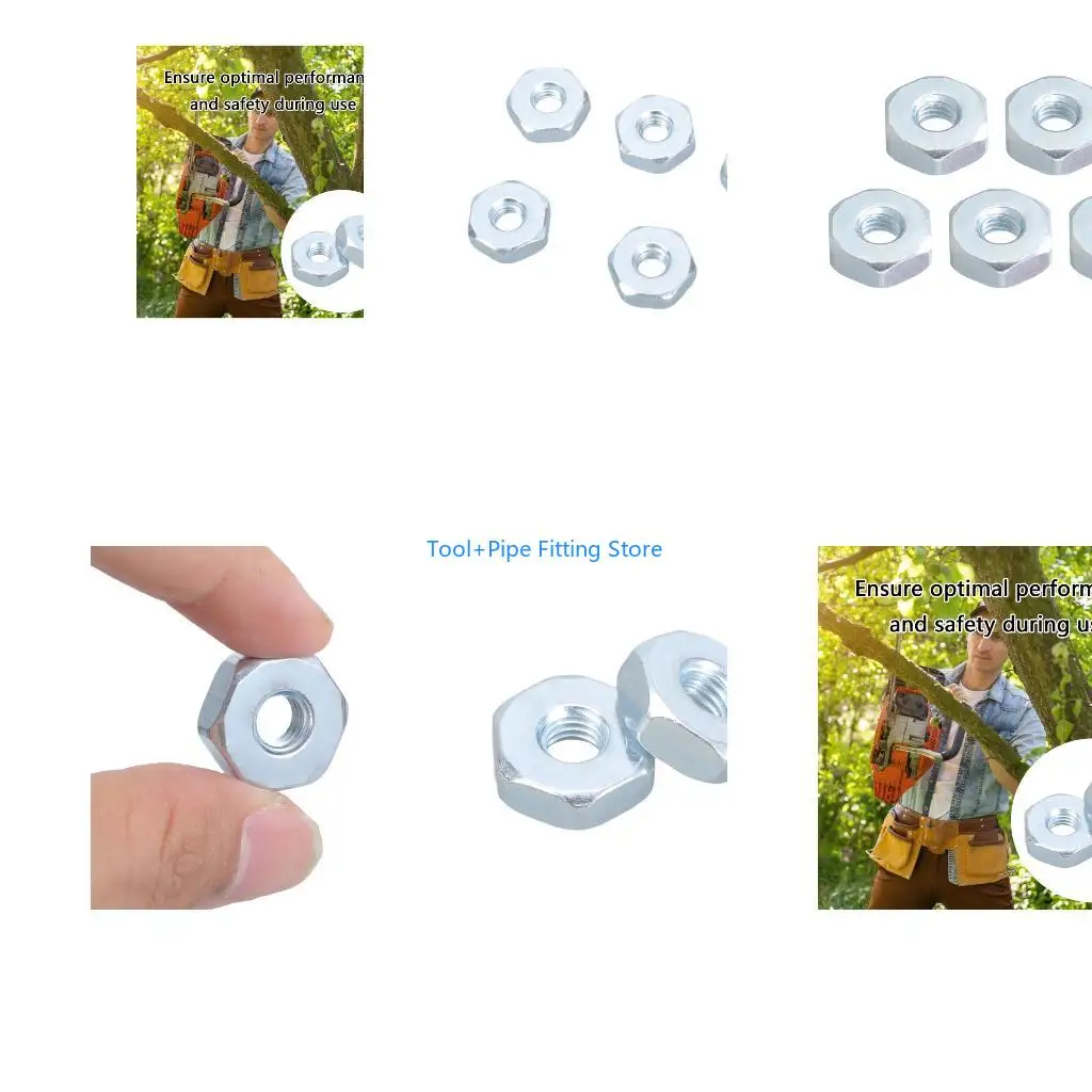 F92B Pack of 5 Chainsaw Sprocket Bar for MS171 MS180 MS181 MS192T MS200 Smooth Threading and Reliable Tightening