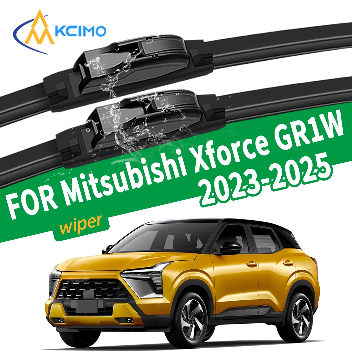 

For Mitsubishi Xforce GR1W 23-25 Windshield Wiper Blades Silent Automotive Replacement Parts Premium Quality Front Window Wiper