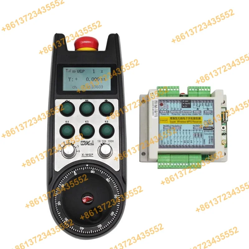 WIXHC FACTORY MPG Handwheel Manual Pulse Generator 5V 12V 24V Keys Style Used for FANUC