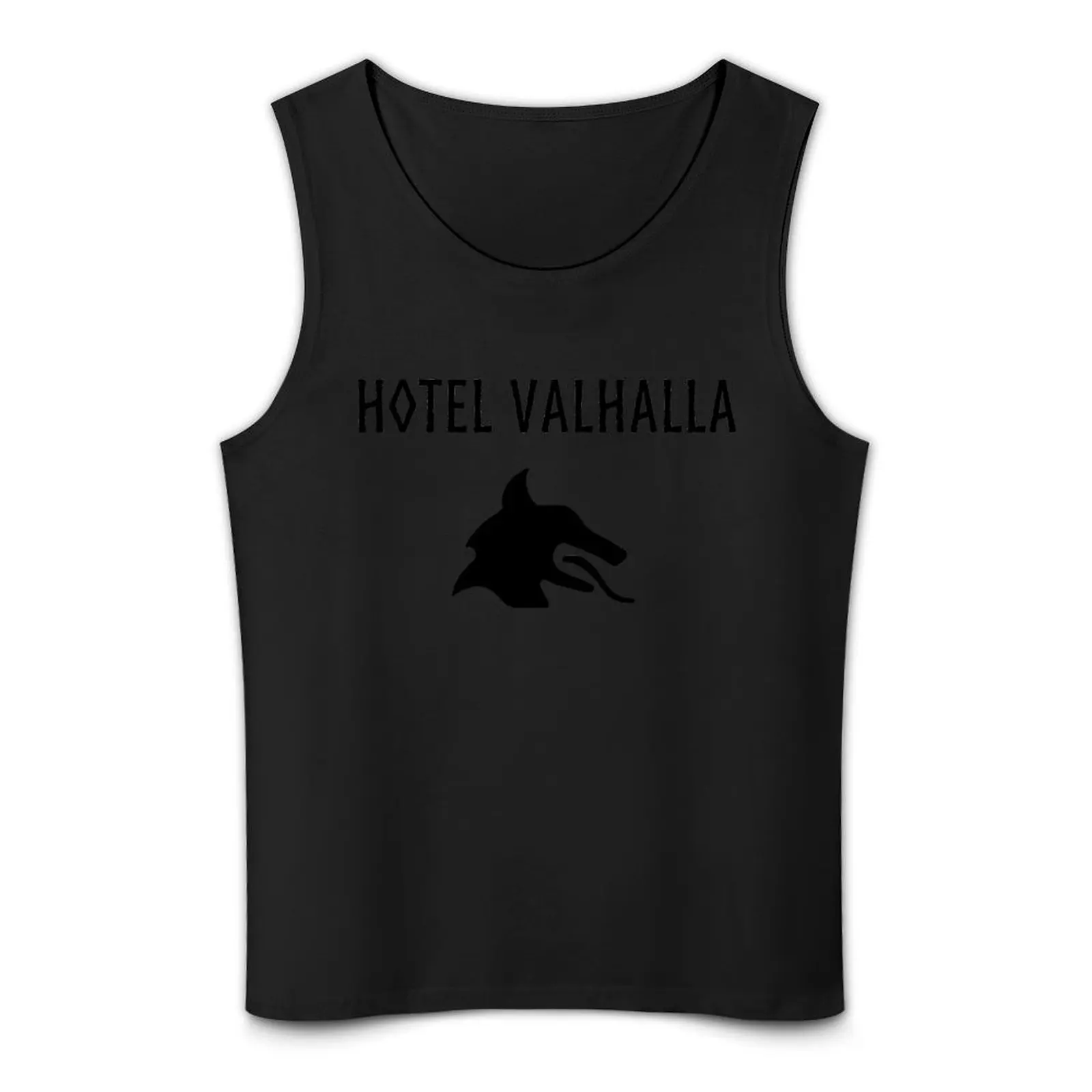 Hotel Valhalla Tank Top vest for men bodybuilding t shirt