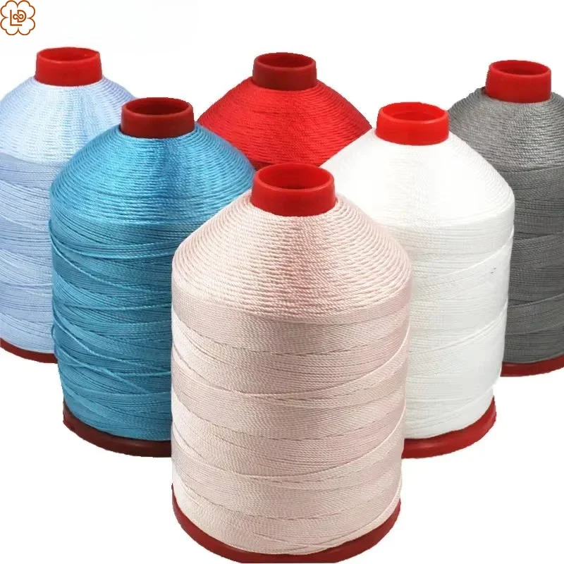 210D/18 Braided Strand Tenacity Nylon Filament Sewing Thread Leather Tent Jeans ,Chinese Tassel Weave Thread 1mm